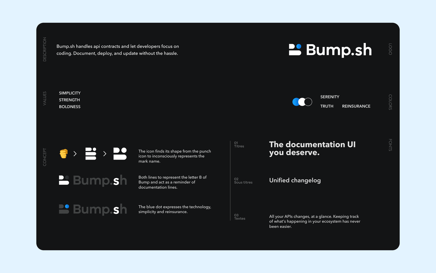 bump branding darkmode