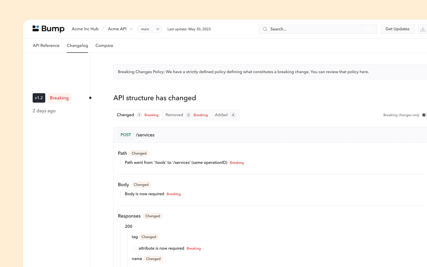 bump changelog