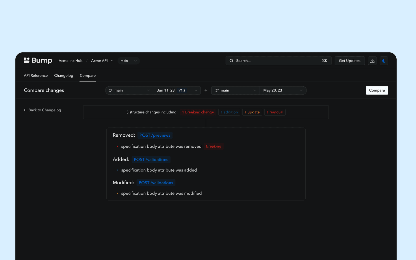 bump comparison darkmode