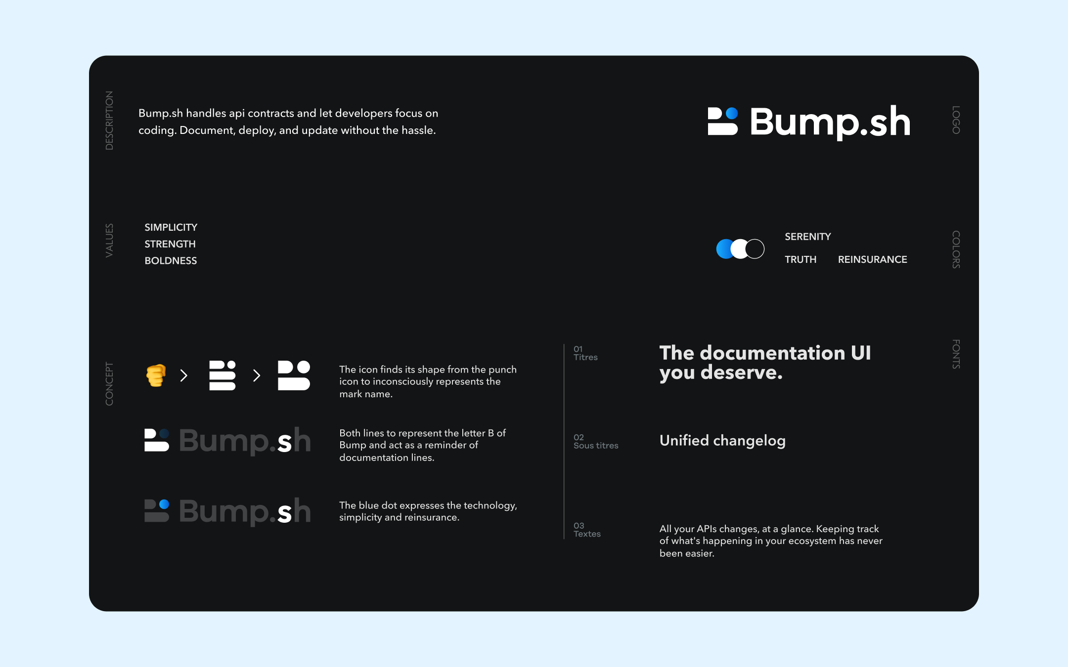 bump branding darkmode